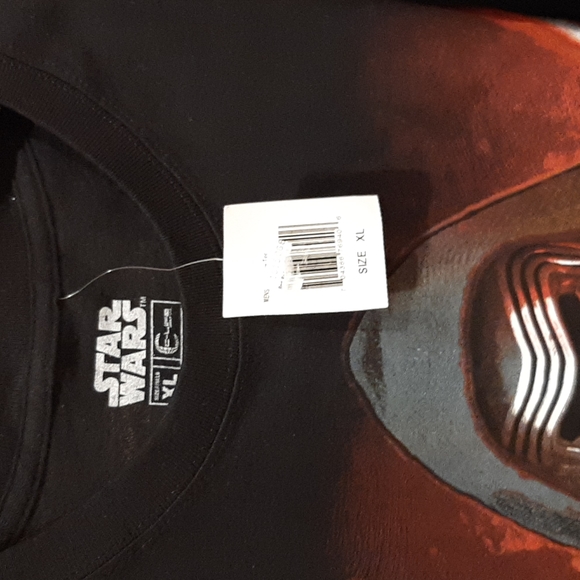Men's New Star Wars Black Size XL T Shirt  with Tags - Picture 2 of 7